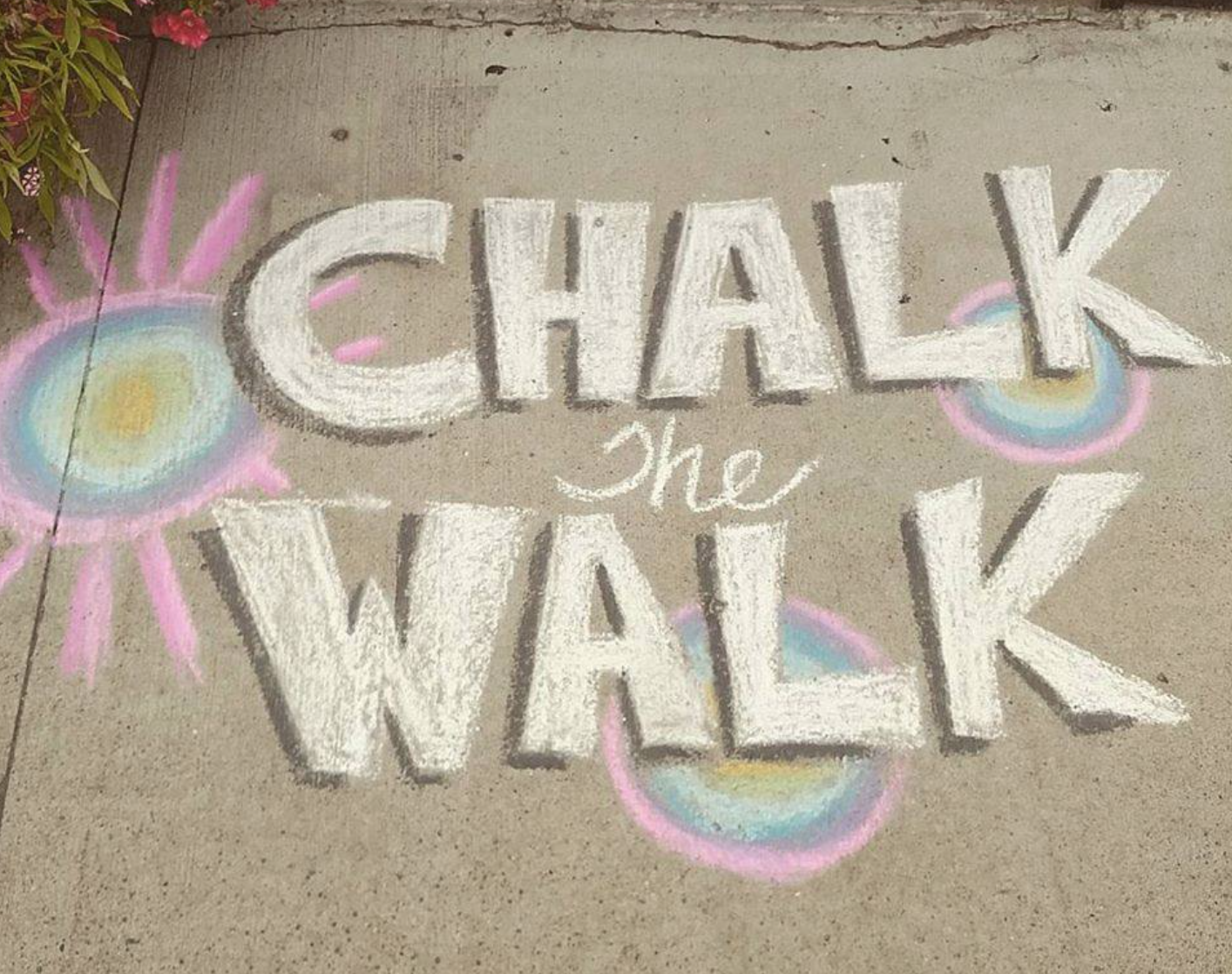 chalk the walk