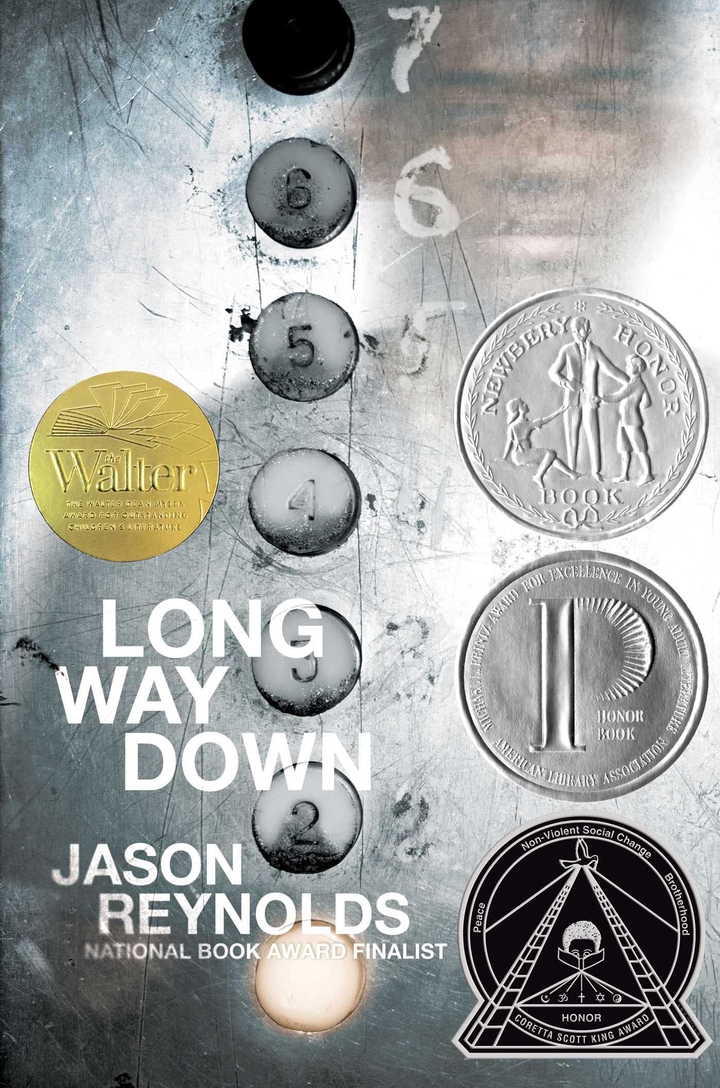 Book Cover of Long Way Down by Jason Reynolds 