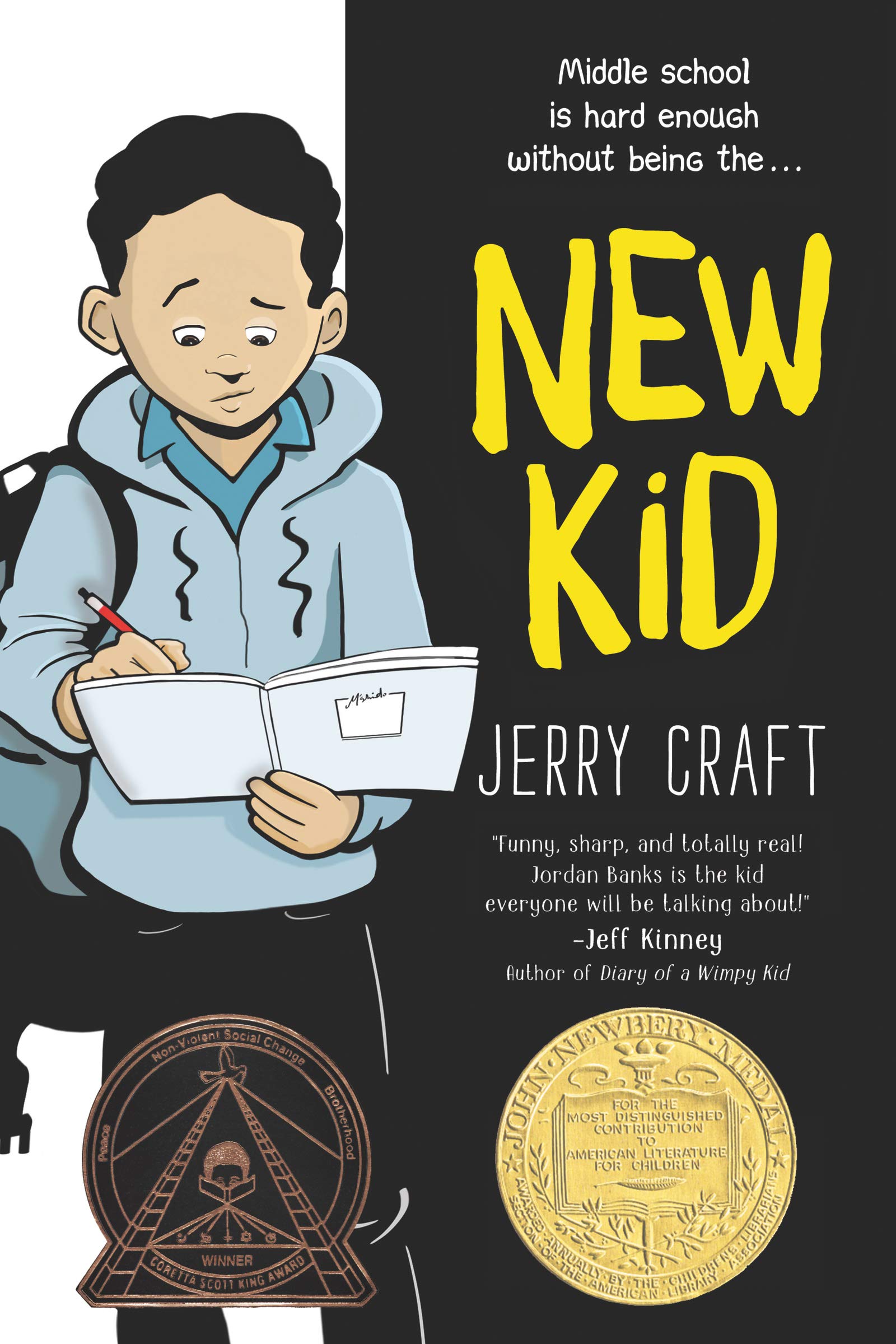 Book Cover of New Kid by Jerry Craft 