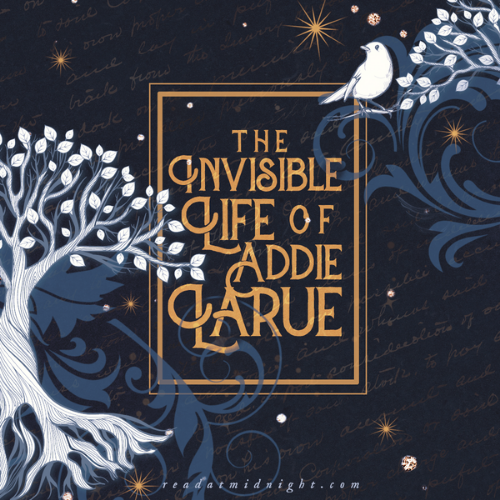 Artistic image for the book cover of Invisible Life of Addie LaRue