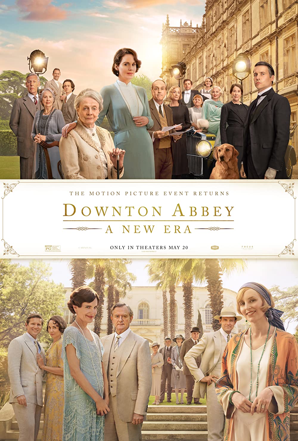 Movie poster for Downton Abbey: A New Era