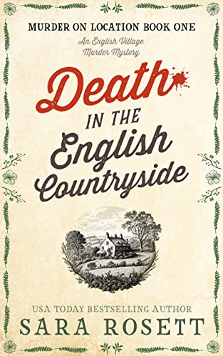 Book cover of Death in the English Countryside by Sara Rosett