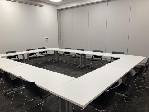 Image of Meeting Room C from back left-hand corner looking towards the front right-hand corner.