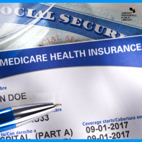 Photo of Medicare form and Social Security card