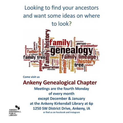 Ankeny Genealogical Chapter