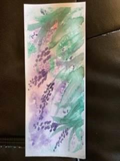 watercolor lavendar