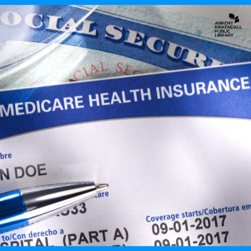 Photo of Medicare form and Social Security card