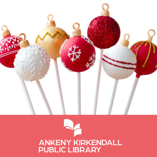 Cake Pops decorated like ornaments