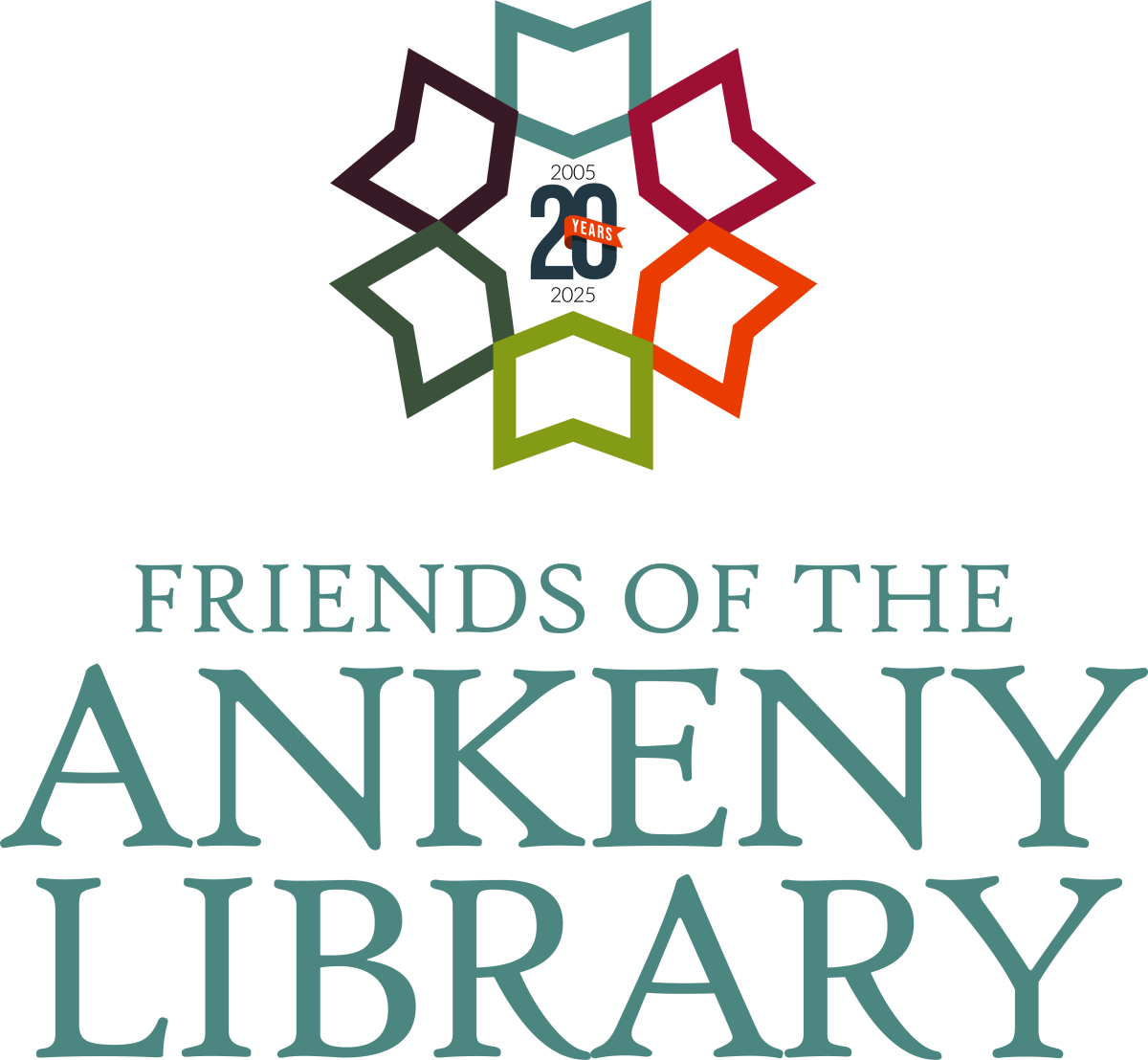 Friends of the Ankeny Library Logo 