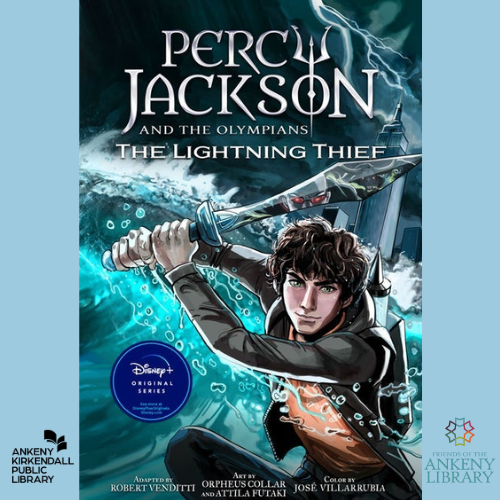 Cover of Percy Jackson and the Olympians and the Lightning Thief